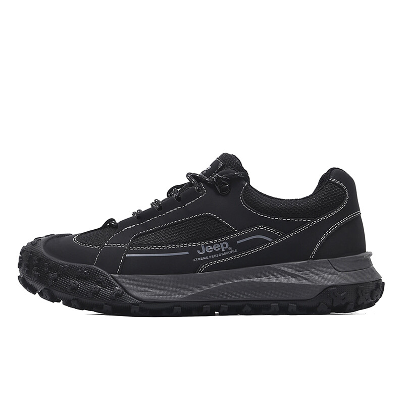 

Кроссовки мужские треккинговые Hiking / Trekking Shoes Men Low-Top Jeep, черный