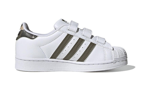Кроссовки суперзвезда Adidas, белый — фото 2