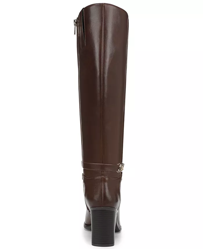Женские сапоги Jane Extra Wide Calf Zip Tall Naturalizer, коричневый — фото 3