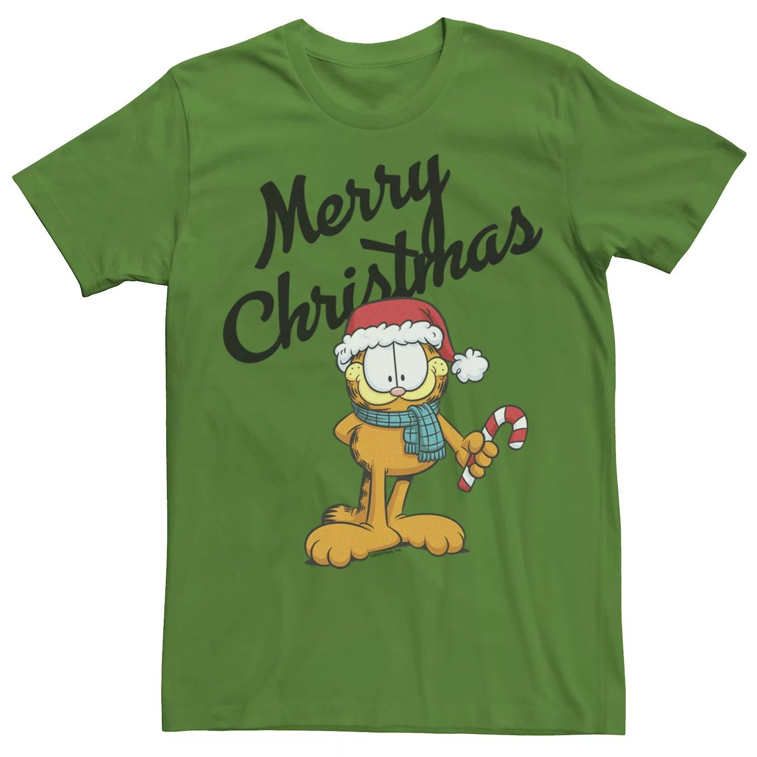 

Мужская рождественская праздничная футболка Garfield Licensed Character