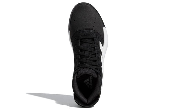Кроссовки pro adversary 2019 Adidas, черный — фото 4