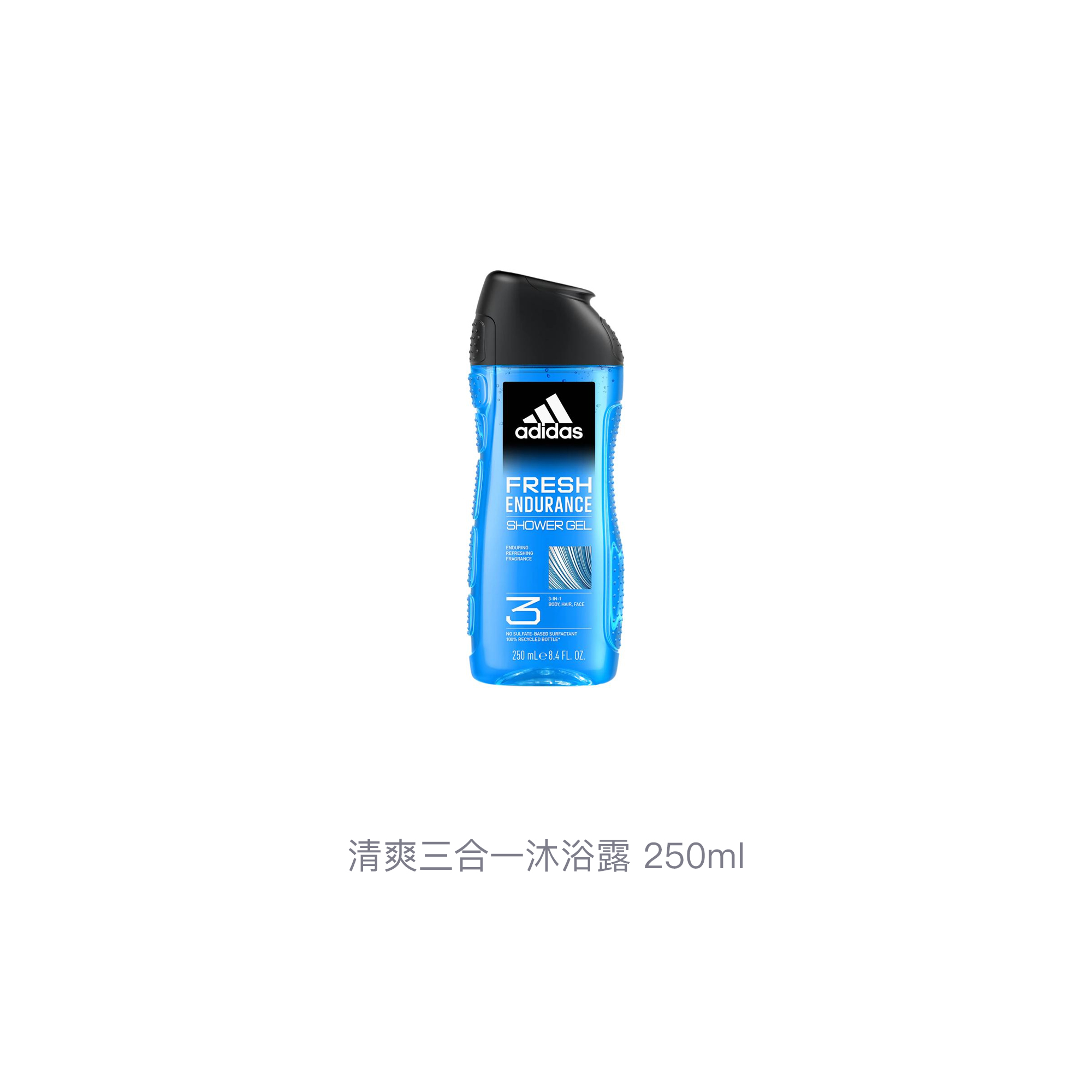 Гель для душа Adidas Fresh Endurance 3 в 1, 400 мл — фото 3