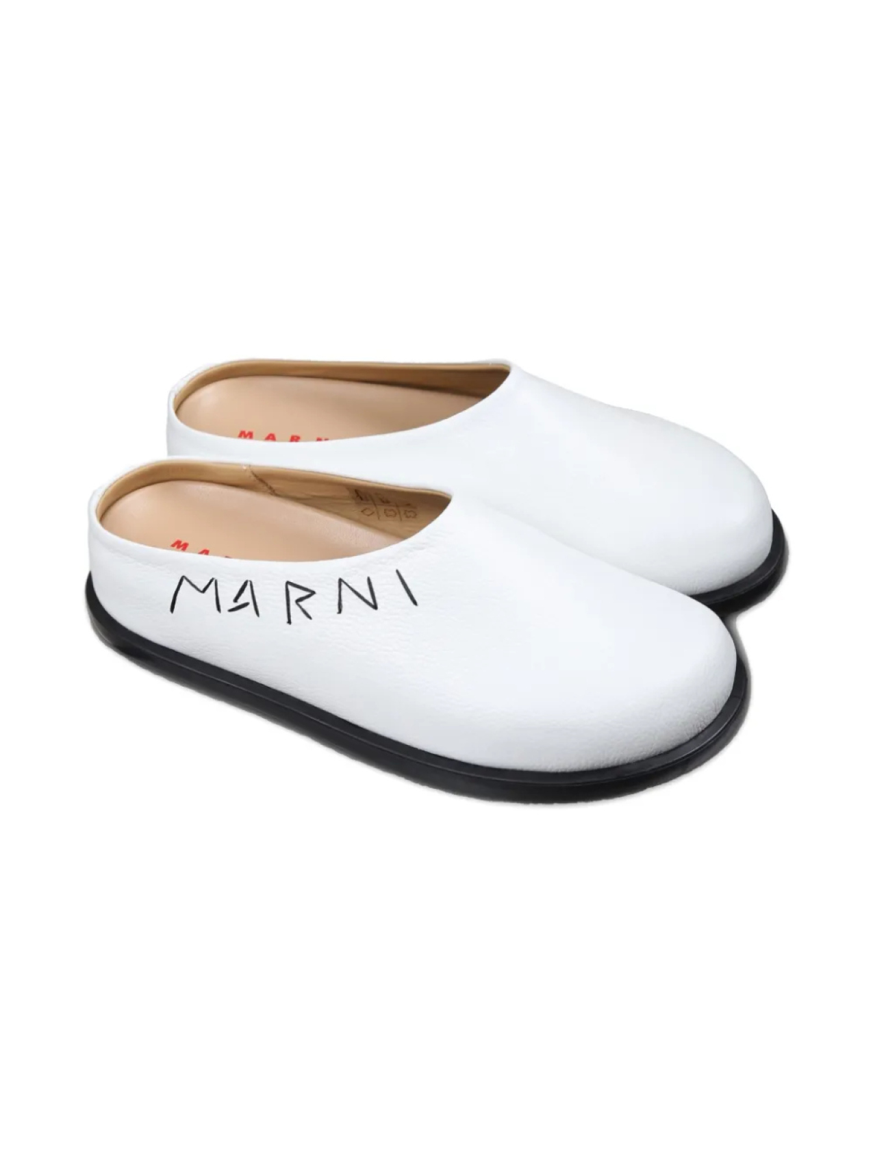 

Тапочки Marni Kids Fussbet, белый