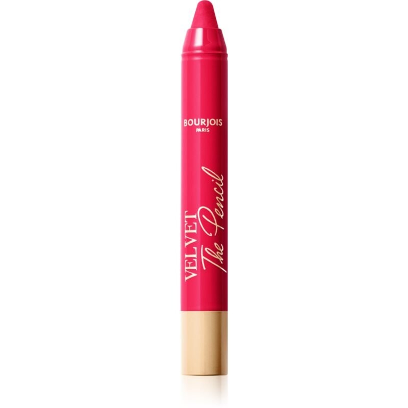 

Bourjois, Губная помада Velvet The Pencil с матовым финишем, оттенок 06 Framboise Griffée, 1,8 г