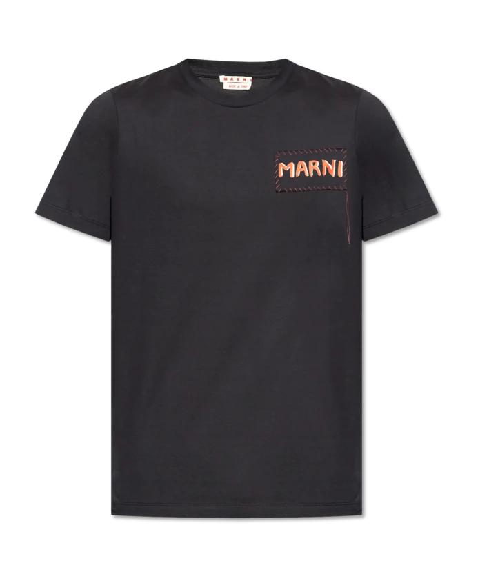 

Футболка с логотипом Marni, черный