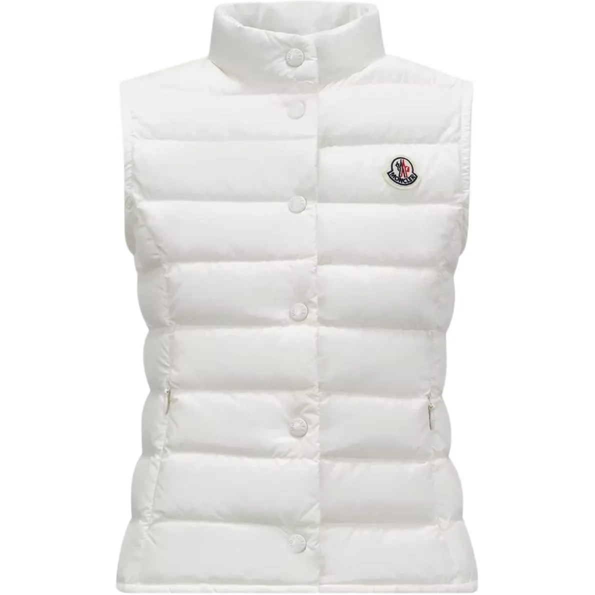 Moncler Пуховик Liane Packable Down Vest белый детский