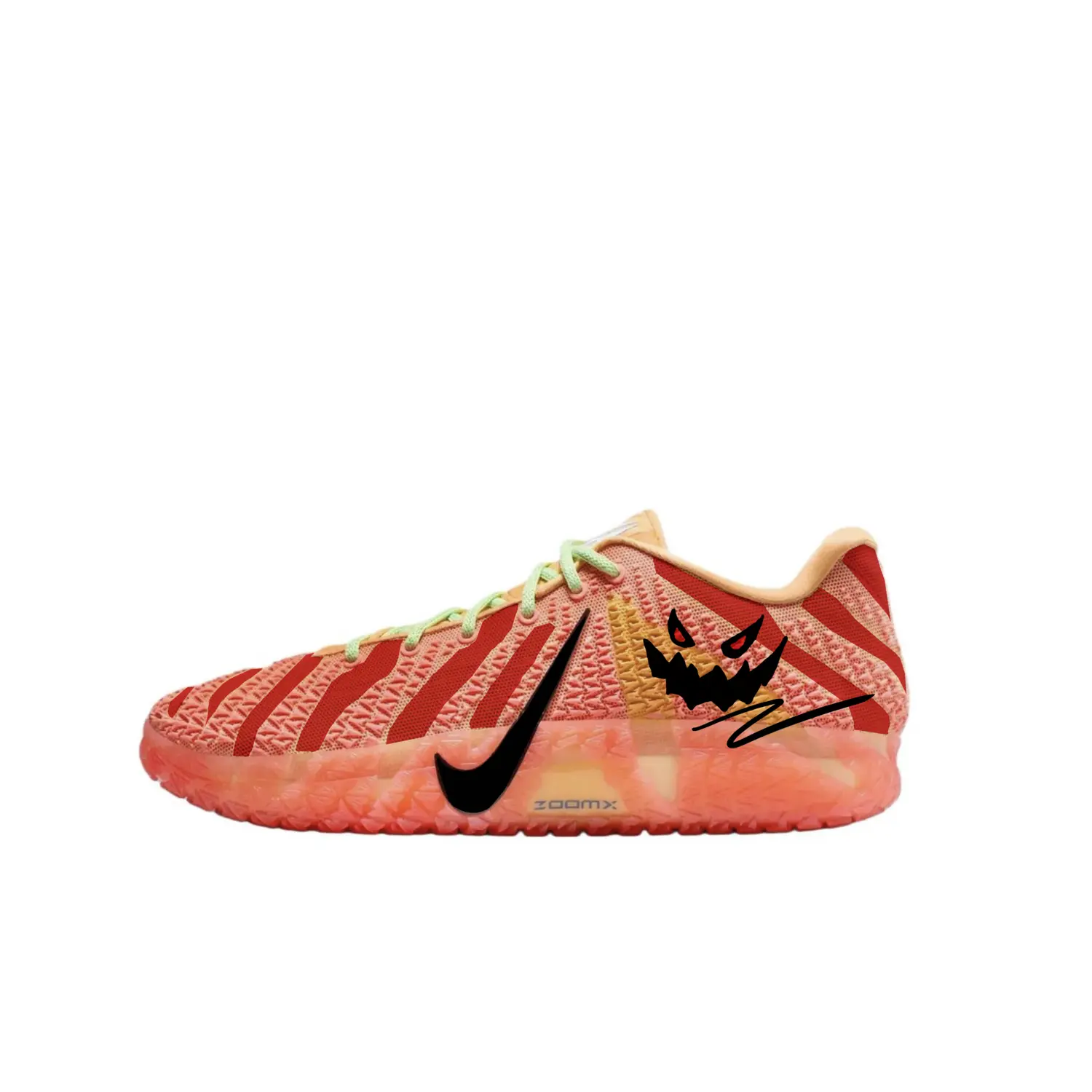 

Nike Мужские низкие баскетбольные кроссовки Ja Morant 3 Cushioning, оранжево-черный