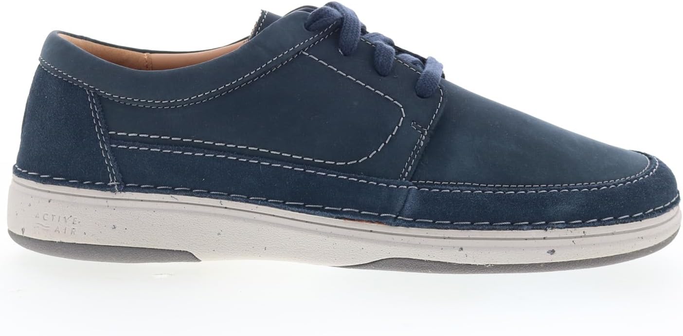 Мужские лоферы Clarks Nature 5 Lo, Navy Combi — фото 2