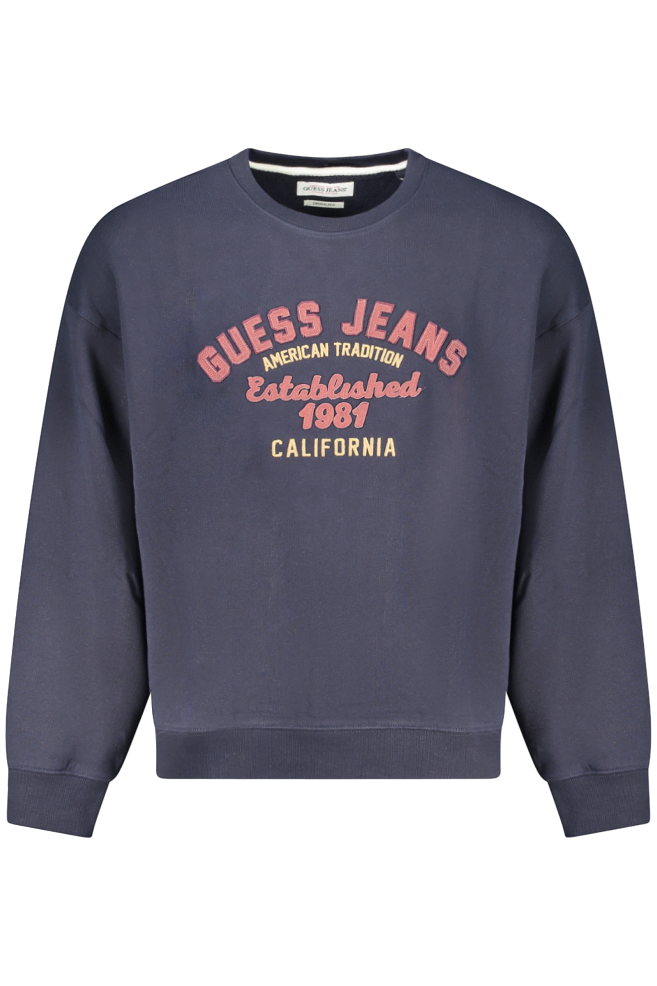 

Толстовка мужская Guess Jeans, синий / красный / желтый