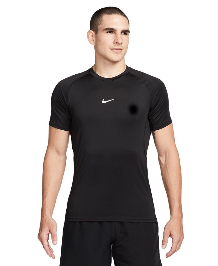 

Мужская футболка Pro Slim-Fit Dri-FIT с короткими рукавами Nike, черный
