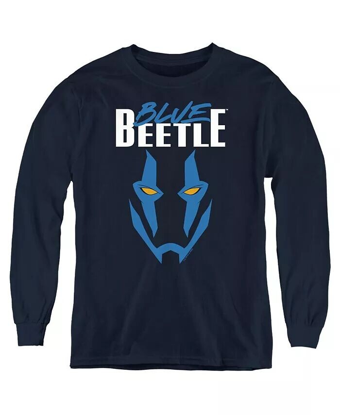 

Толстовка с длинным рукавом для мальчиков Youth Mask Blue Beetle, синий