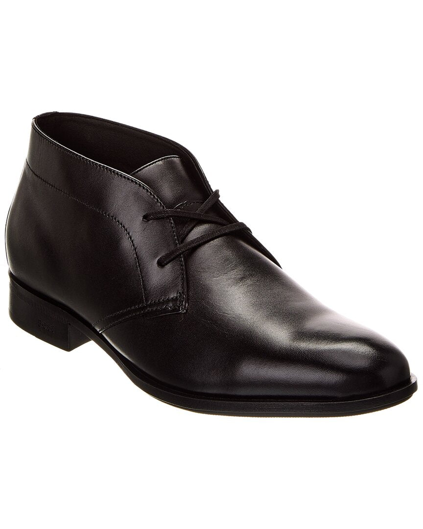 

Кожаные ботинки Hugo Boss Colby, черный