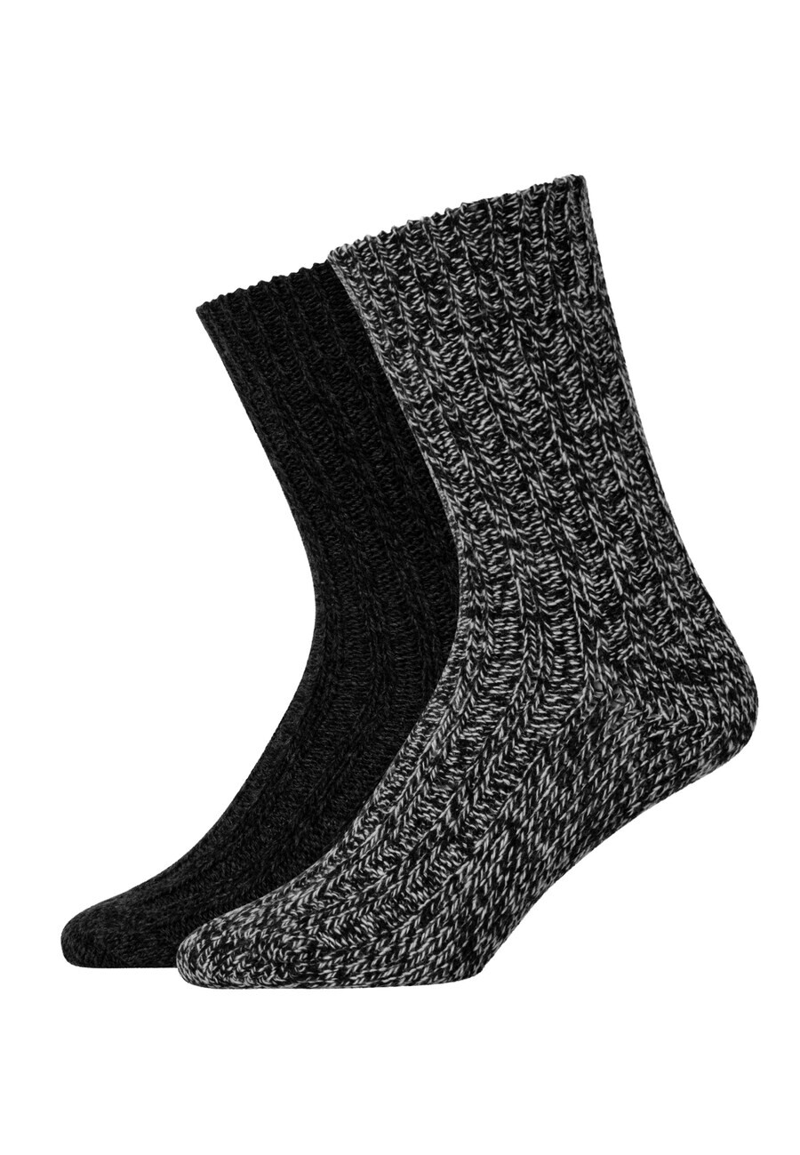 

Носки Snocks, черный/черный в крапинку