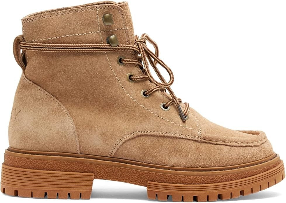 Roxy Work IT ARJB700731 Ботинки женские коричневые мокасины короткие повседневные — фото 2