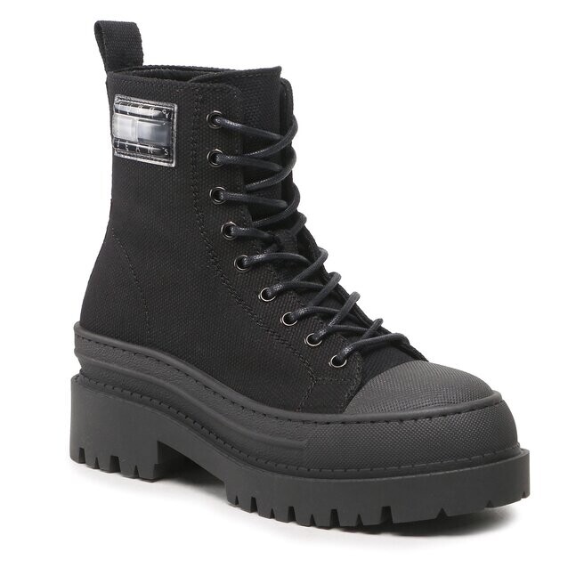 

Ботинки Tommy Hilfiger TjwFoxing Canvas, черный