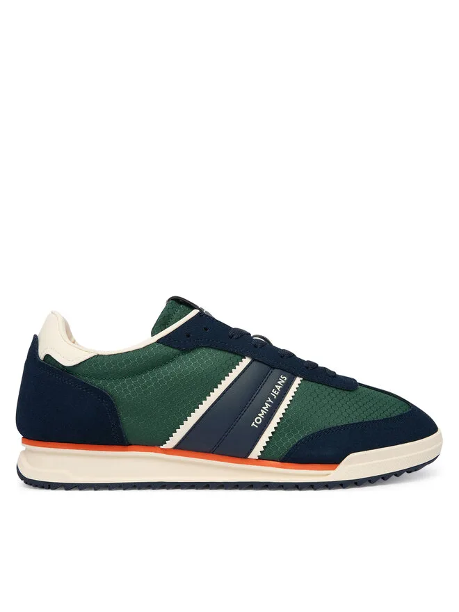 Tommy Jeans Кроссовки Tjm Retro Runner, зимние с шипами EM0EM01664, темно-синие