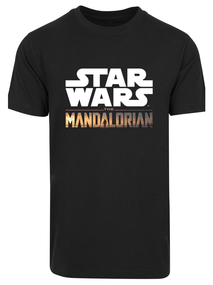 

Футболка F4NT4STIC Star Wars The Mandalorian Logo, черный