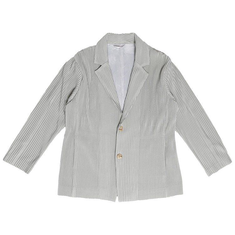 

Блейзер Homme Plissé Issey Miyake Basic Pleated Blazer, серый