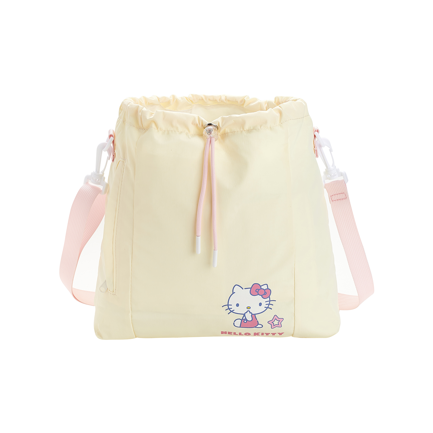 

Sanrio Сумка через плечо Hello Kitty из нейлона женская бежево-желтая, Beige Yellow