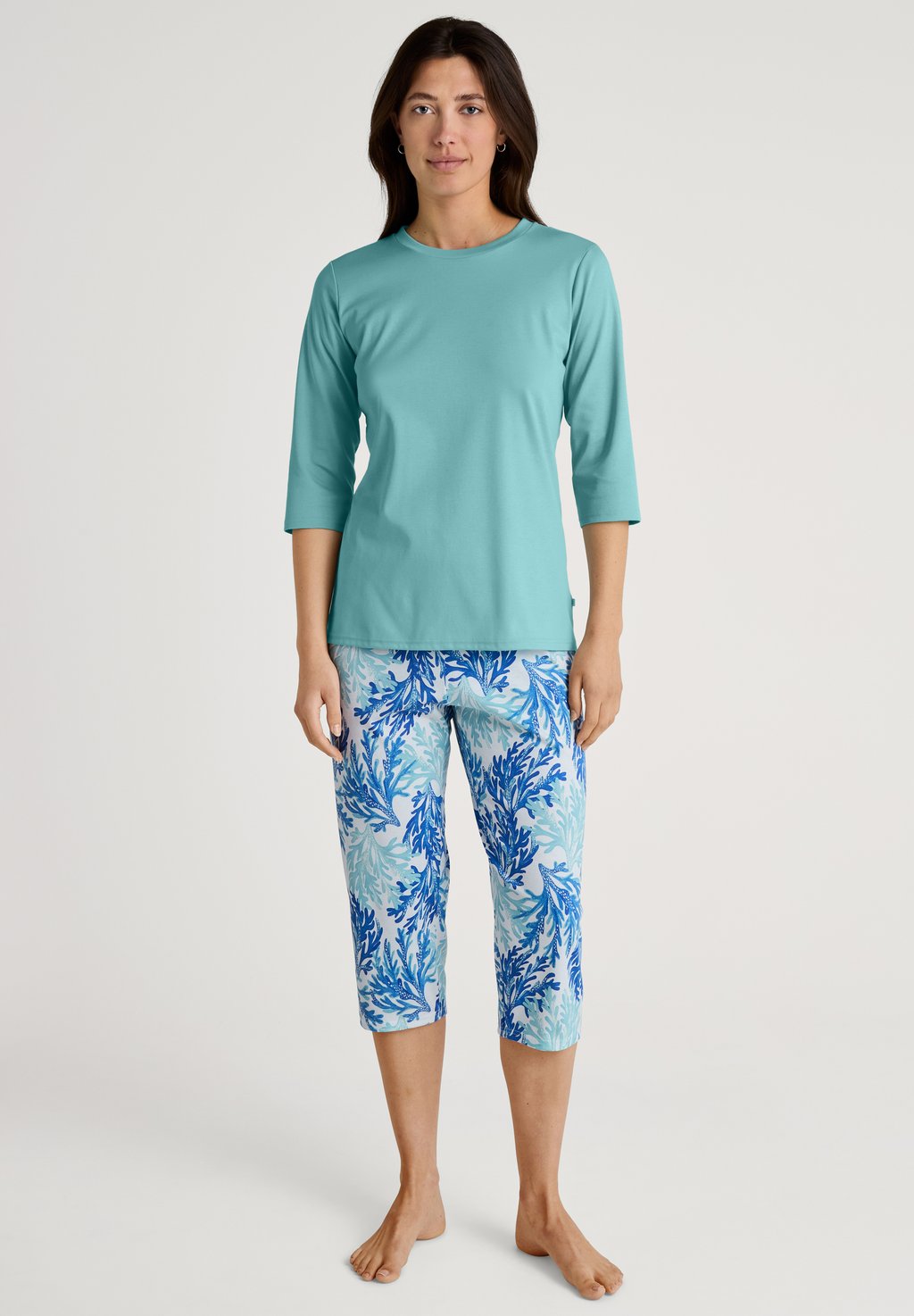 

Пижама COASTAL DREAMS 3/4 SET - Pyjama set Calida, цвет Ice Green