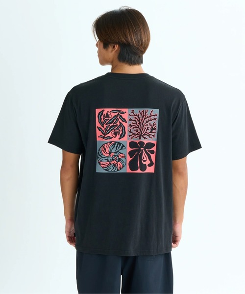 

Футболка с принтом на спине, короткий рукав, стандартный крой Quiksilver