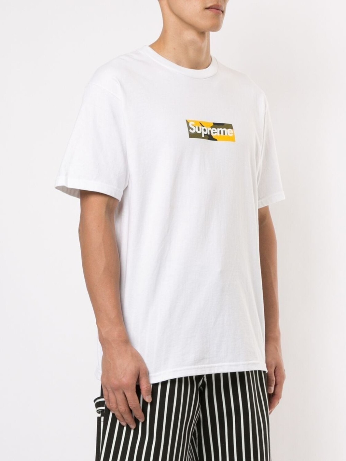 Supreme Brooklyn Box Logo T-shirt, белый — фото 3
