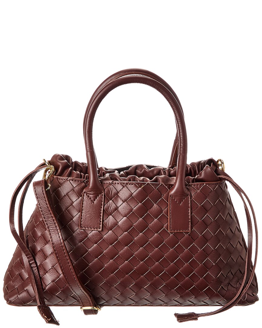 

Сумка-тоут Isabella Rosetti Roberta из кожи с плетением