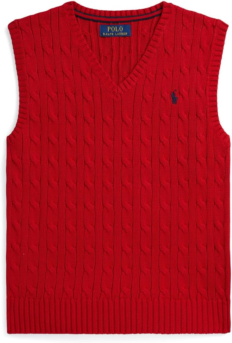 

Свитер Polo Ralph Lauren Kids Cable-Knit Cotton Sweater Vest, RL 2000 Red