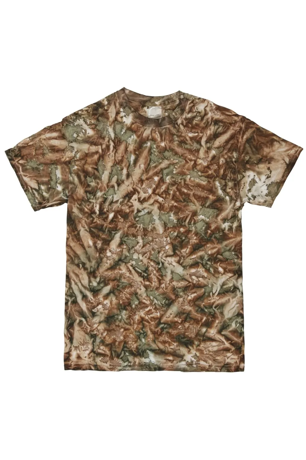 

Футболка с коротким рукавом и камуфляжным узором Tie Dye Colortone, зеленый