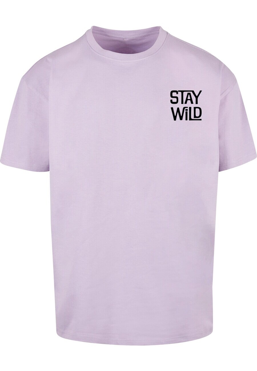 

Классическая футболка Merchcode Shirt Stay Wild, фиолетовый