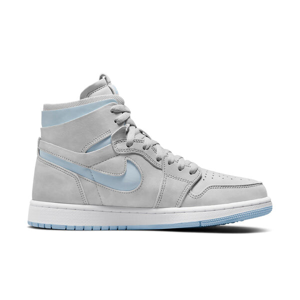 Кроссовки 1 высокие zoom комфорт Air Jordan, серый — фото 2