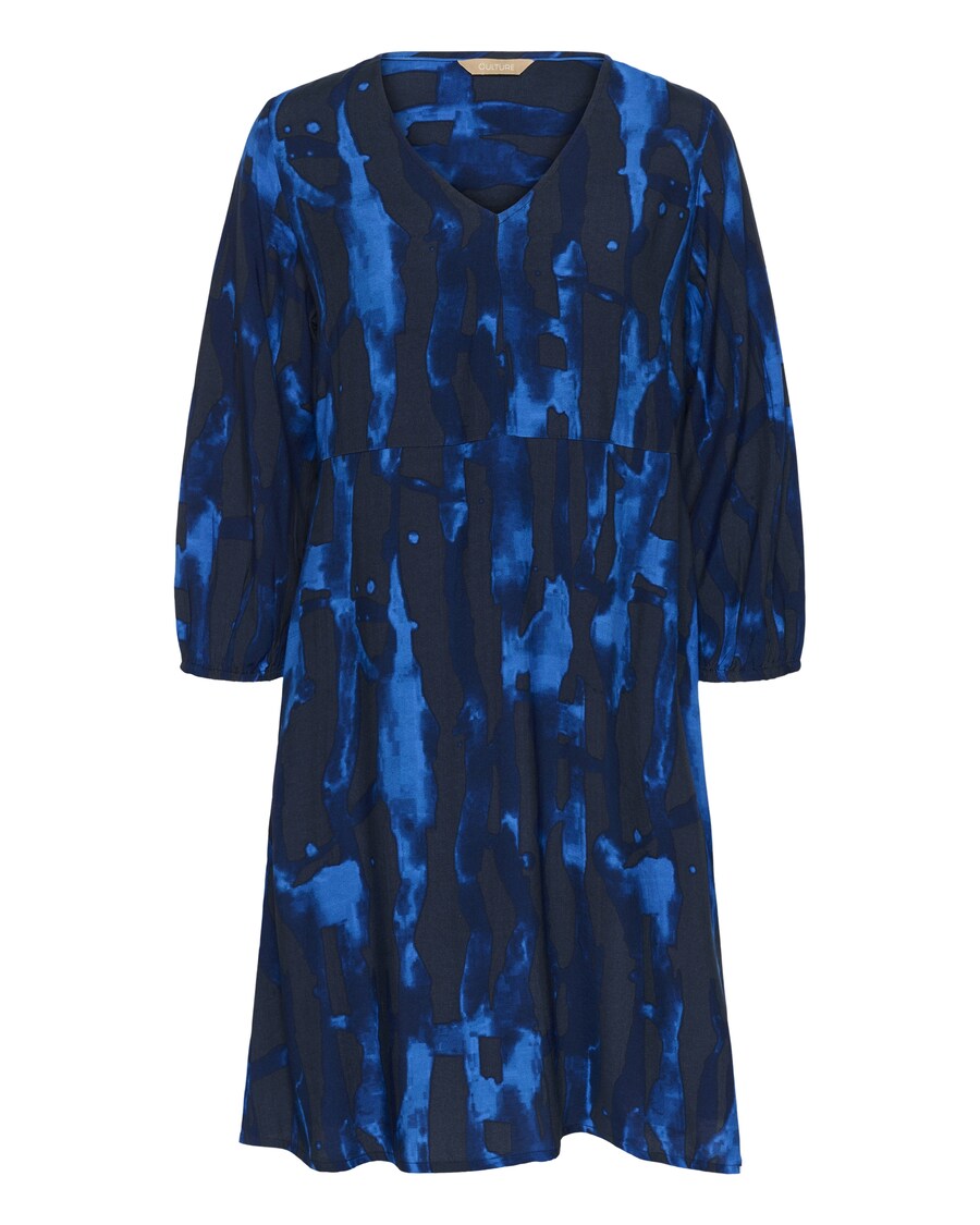 

Мини платье CULTURE Ashley Chaina, Light blue/Dark blue