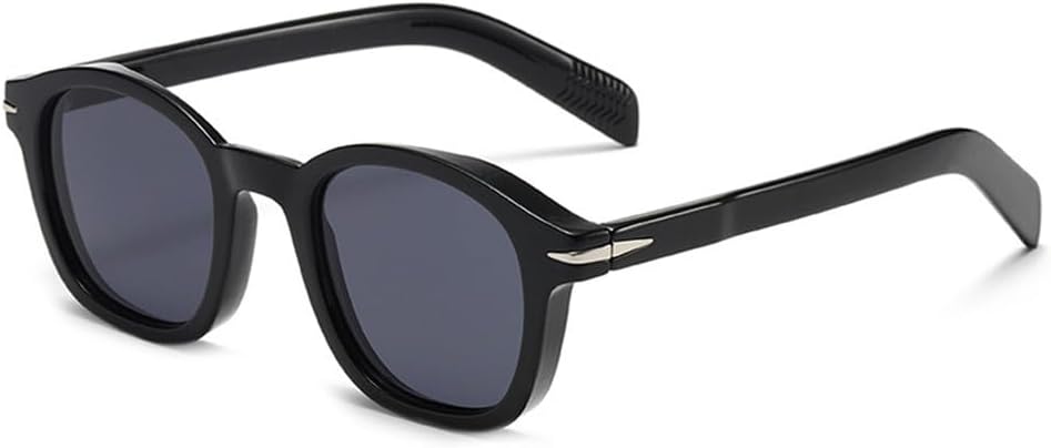 

Солнцезащитные очки UV400 с толстой круглой оправой и градиентным покрытием, подходят для женщин и мужчин, для бега и занятий спортом на открытом воздухе UYPTK, Black Grey