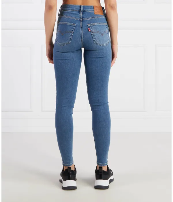 720 hirise супер узкие джинсы Island Super skinny fit Levi'S, синий — фото 4