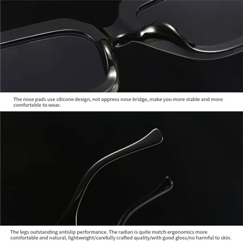 

Солнцезащитные очки 2027 Square для женщин с градиентным покрытием, защита от УФ-излучения UV400, ретро-стиль, цвет «Зеленый чай», один размер MTZJH, One Color