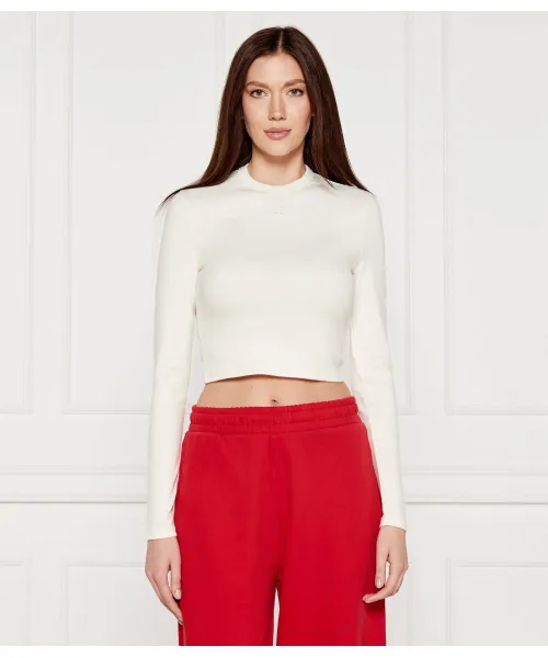 

Блузка Дафиломена Cropped fit Hugo, бежевый