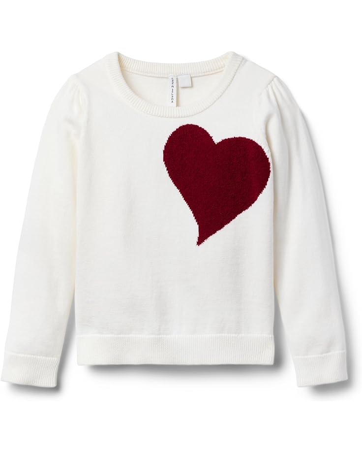 

Свитер Janie and Jack Heart Pullover Sweater, слоновая кость