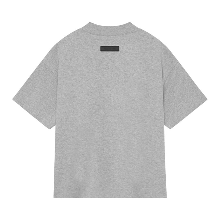 Футболка Fear of God Essentials Kids Crewneck T-Shirt, цвет Light Heather Grey — фото 2