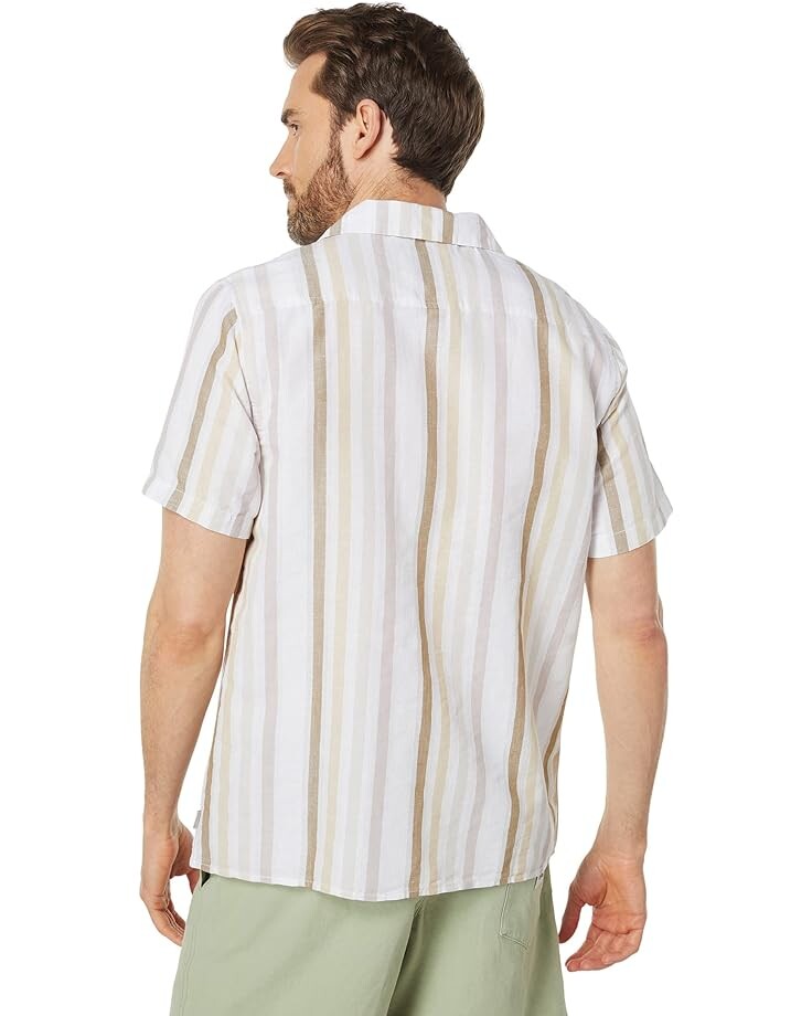 

Рубашка Rhythm Vacation Short Sleeve Shirt, оливковый