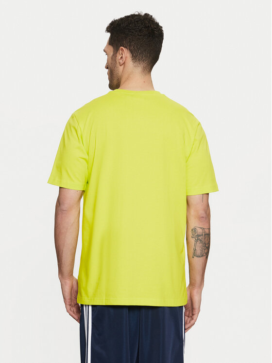 Футболка обычного кроя Trefoil Series JD0675 Adidas, зеленый — фото 3