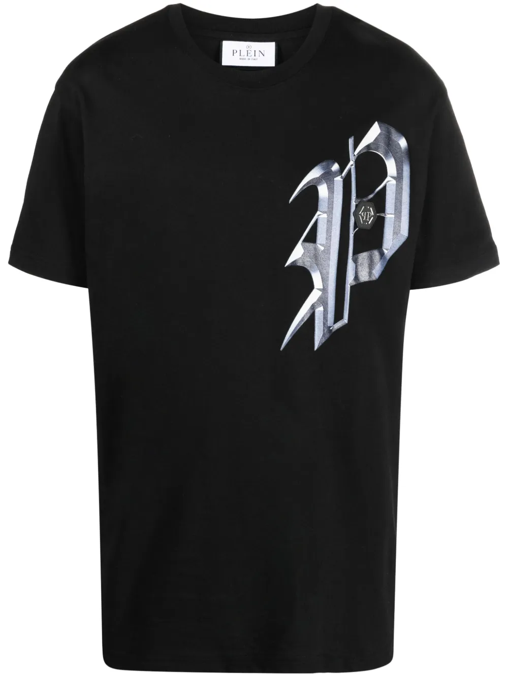 

Футболка с графичным принтом Philipp Plein, черный