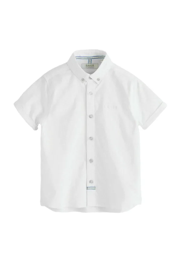 Рубашка-Оксфорд с коротким рукавом стандартного кроя Baker By Ted Baker, White
