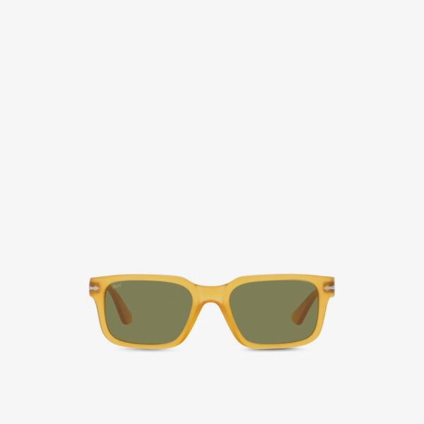 

PO3272S солнцезащитные очки в ацетатной оправе wayfarer Persol, желтый