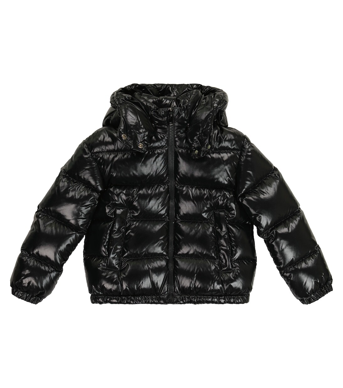 

Пуховик Fustet с капюшоном Moncler Enfant, белый
