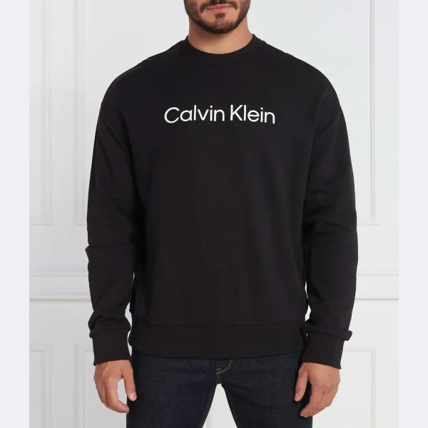 

Толстовка комфортного кроя с логотипом Hero Calvin Klein, черный