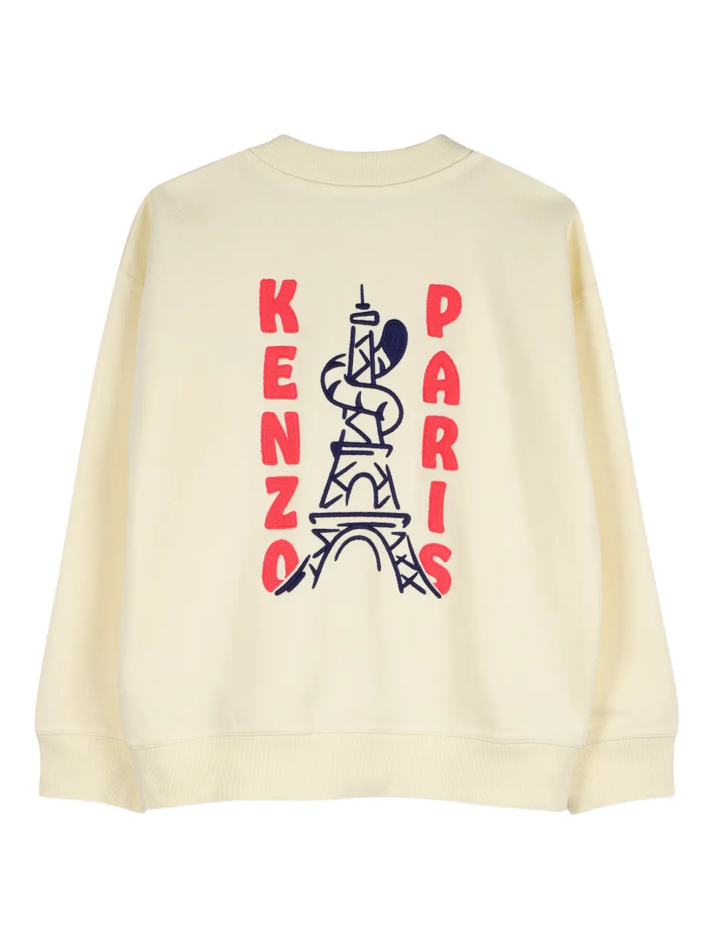 Свитшот с логотипом Kenzo Kids, нейтральный — фото 2