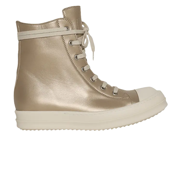 Кроссовки Rick Owens Rick Owens Wmns Hollywood High 'Gold', золотой