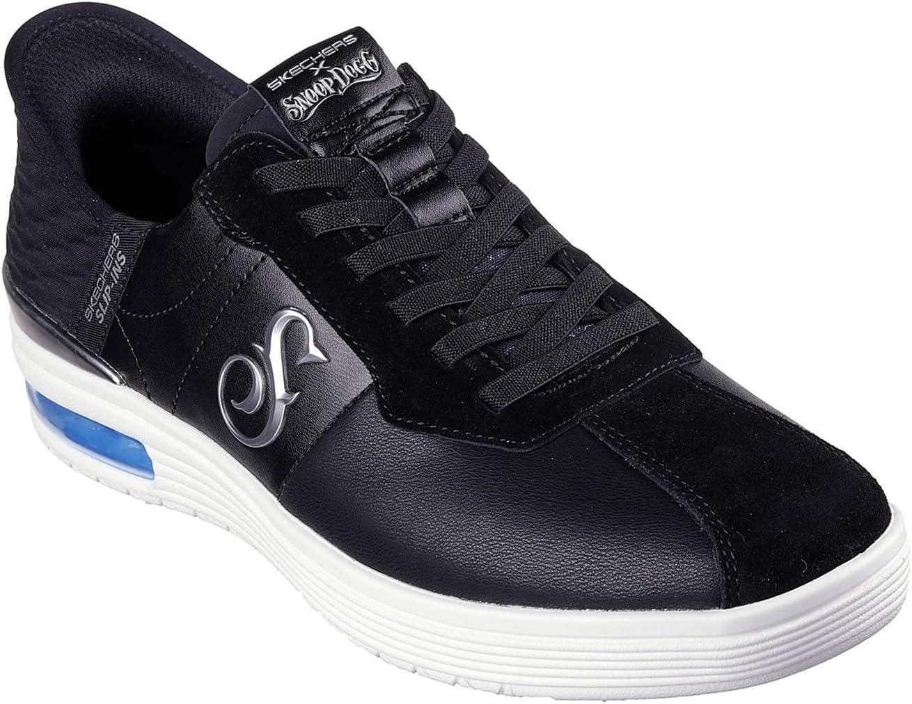 

Мужские кроссовки Skechers Hands-Free Slip-ins X Snoop Dogg -Doggy Air, черный