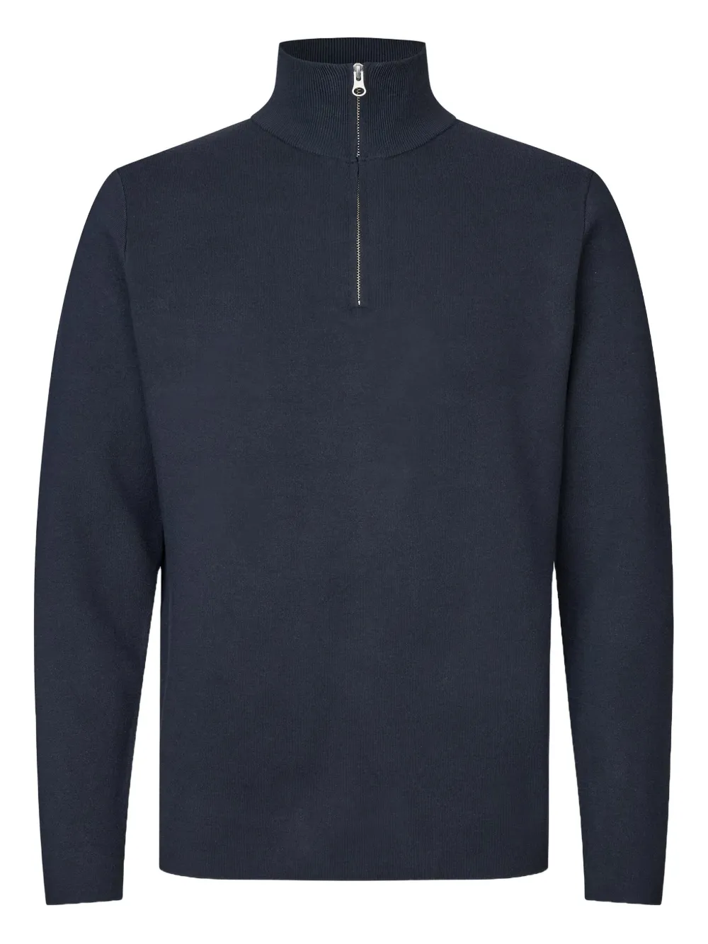 

Свитер на молнии с высоким воротником SAMSOE SAMSOE, синий