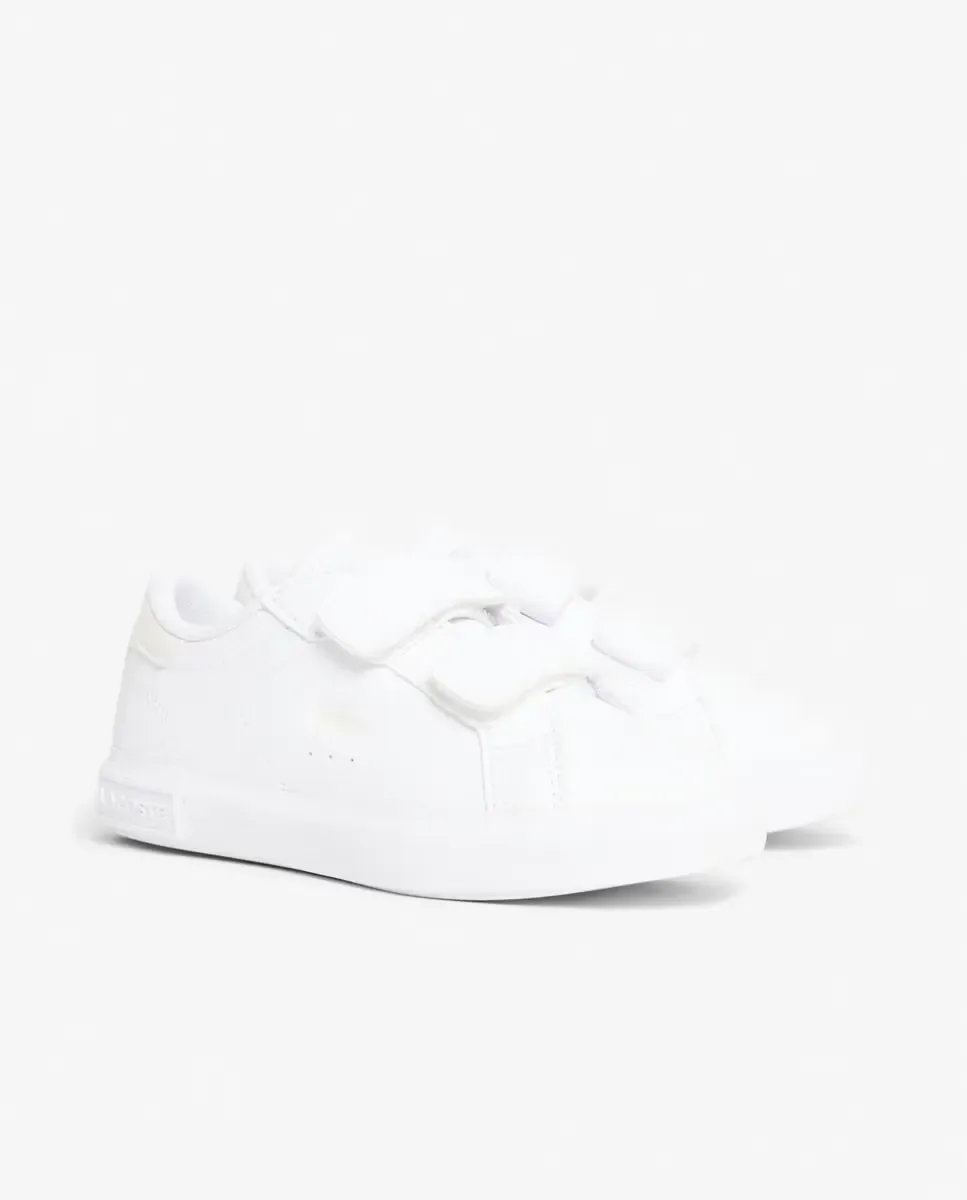 Lacoste Унисекс спортивные кроссовки Powercourt белого цвета — фото 3